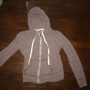 Maroon Aeropostale zip up
